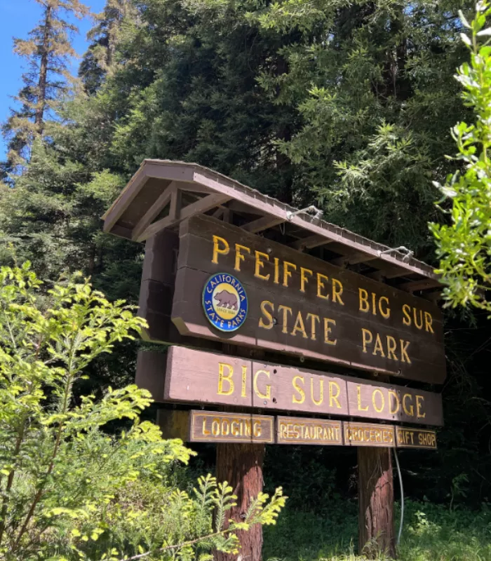 Pfeiffer Big Sur State Park California